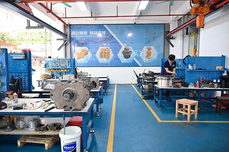 Guangzhou Tieqi Construction Machinery Co., Ltd. خط تولید سازنده