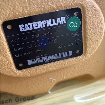 CAT307E حفاری هیدرولیک پمپ اصلی 358-5004 3585004 حالت جدید استفاده شده گیر پمپ پیستون صنایع خرده فروشی Caterpillar