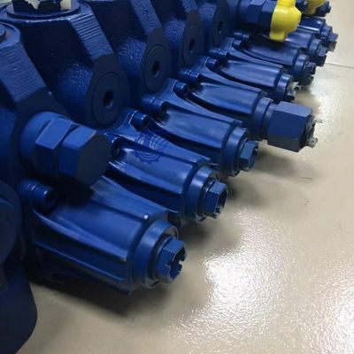 دریچه اصلی هیدرولیک حفاری DH80-7 DX80-7 دریچه کنترل K1042776 سری برای Daewoo Doosan DH80-7 DX80-7