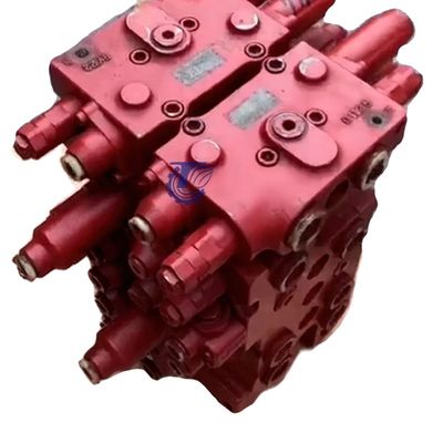 SK130 SK135 SK140-8 دریچه کنترل اصلی سری دریچه های توزیع برای قطعات حفاری Kobelco
