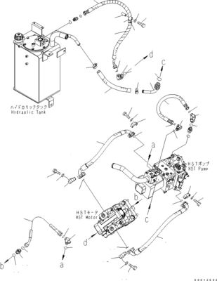 705-52-30960 720-1L-00010 720-1L-04160 720-1L-01010 برای کاماتسو WA100-5 پمپ پیستون هیدرولیک HST