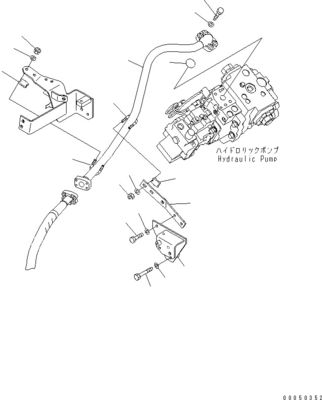 708-1L-00710 708-1L-01710 708-1L-04230 برای بارگذاری Komatsu Wa450-6 Wa470-6 Wa480-6 پمپ پیستون اصلی هیدرولیک