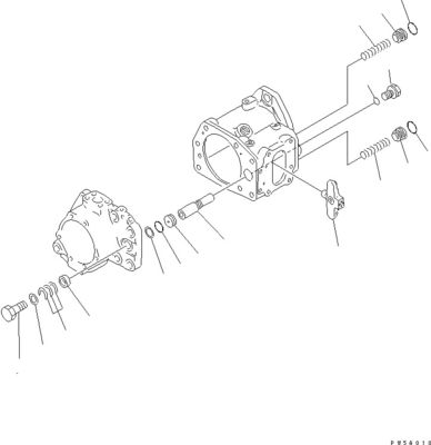 708-1L-00012 708-1L-00011 708-1L-01011 708-1L-04010 برای کوماتسو بولدوزر D65EX-12 D65PX-12 پمپ هیدرولیک HSS PUMP