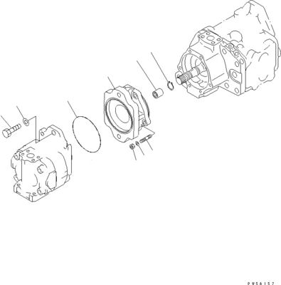 708-1L-00300 R7081L00300 708-1L-01310 708-1L-04010 برای بولدوزر کوماتسو D275AX-5 پمپ تجهیزات کار هیدرولیک اصلی