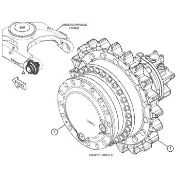 527-7077 511-6008 511-6009 For CAT Excavator 318F 320GC 323GC 325F Travel Assembly Final Drive Motor Travel Original