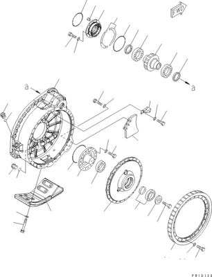 17M-27-00360 17M-27-00510 17M-27-00271 For Komatsu Buldozer D275A-5D Travel Assembly Final Drive Motor Travel Original