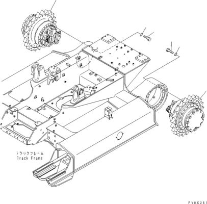 11Y-27-40200 11Y-27-40202 11Y-27-40102 آخرین درایو برای بولدوزر کوماتسو D37EX-23 D37PX-23