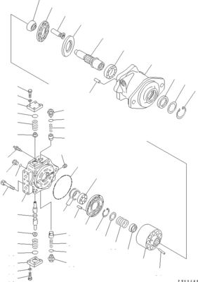 708-7L-00031 708-7L-11120 برای کوماتسو D61EX-12A-W D61EX-12 D61PX-12A-W D61PX-12 بولدوزر پمپ هیدرولیک HSS
