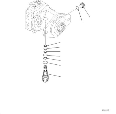 708-7F-00040 708-7F-11130 708-7L-04170 برای کوماتسو D85PX-15R D85PX-15EO D85PX-15 D85EX-15EO بلدوزر هیدرولیک پمپ HSS اصلی