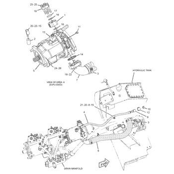 252-2679 CA2522679 20R7022 برای CAT 953D TRACK LOADER پمپ هیدرولیک اصلی پمپ پیستون پمپ پمپ ASSY پمپ GP-PISTON بازار بازنشستگی کیفیت بالا اصلی