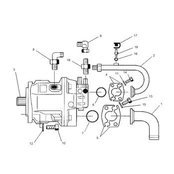 1342947 134-2947 CA1342947 10R0857 برای CAT TH103 کنترل کننده از راه دور پمپ هیدرولیک اصلی پمپ پیستون پمپ پمپ ASSY پمپ GP-PISTON بازار پس از فروش کیفیت بالا اصلی