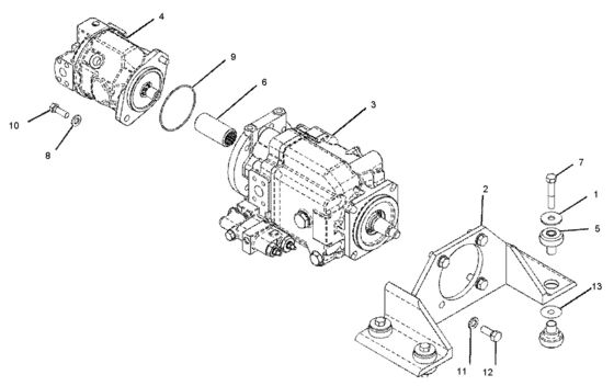 1694882 CA1694882 169-4882 10R2511 برای CAT 120H 12H 135H 140H 143H 160H 163H GRADER موتور هیدرولیک پمپ اصلی پمپ پیستون پمپ پمپ ASSY پمپ GP-PISTON بعد از فروش کیفیت بالا اصلی