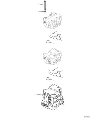 723-63-21104 723-63-22100 723-63-21103 723-63-21102 برای کوماتسو D65EX-12 D65PX-12 BULLDOZERS دریچه های کنترل مرکزی هیدرولیک قطعات ماشین آلات ساخت و ساز بازرسی کیفیت بالا اصلی