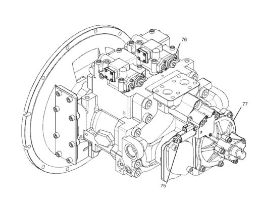 REBUILT دستگاه پمپ هیدرولیکی برای Caterpillar 349E 352F 349E L 349E L HVG 349E L VG 349F L قطعات حفاری